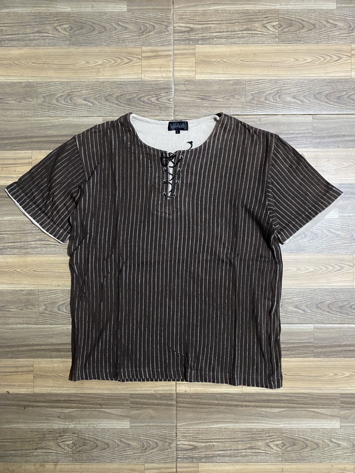 Japanese Brand × Vintage LOUIS CHAVLON BONDAGE SHORT TEE Size US L / EU 52-54 / 3 - 1 Thumbnail