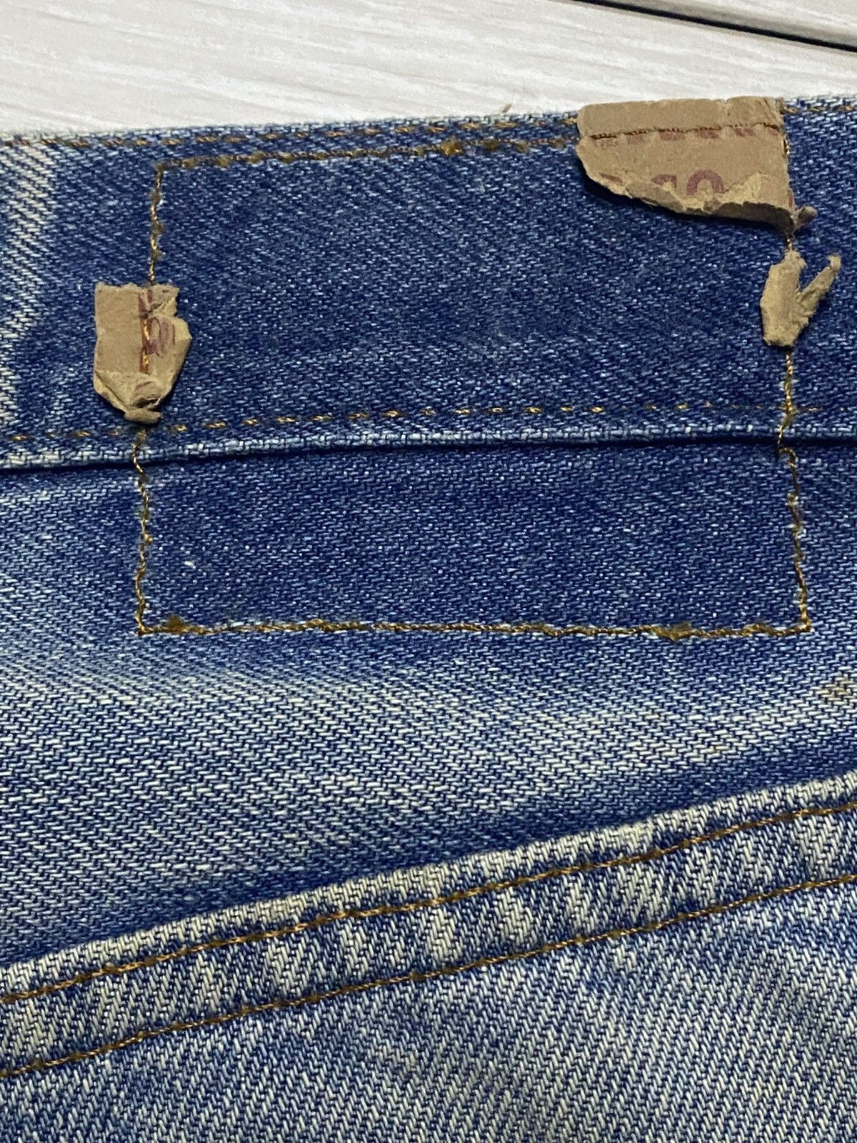 Levi's W32 Vintage Levis 501 60s Selvedge Rindem No6 ButtonFly Jean Size US 32 / EU 48 - 20 Thumbnail