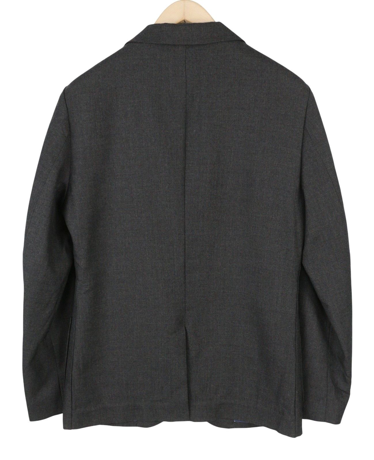Scotch & Soda S Grey Graphite Melange Notch Blazer 88532 Size 36R - 4 Thumbnail