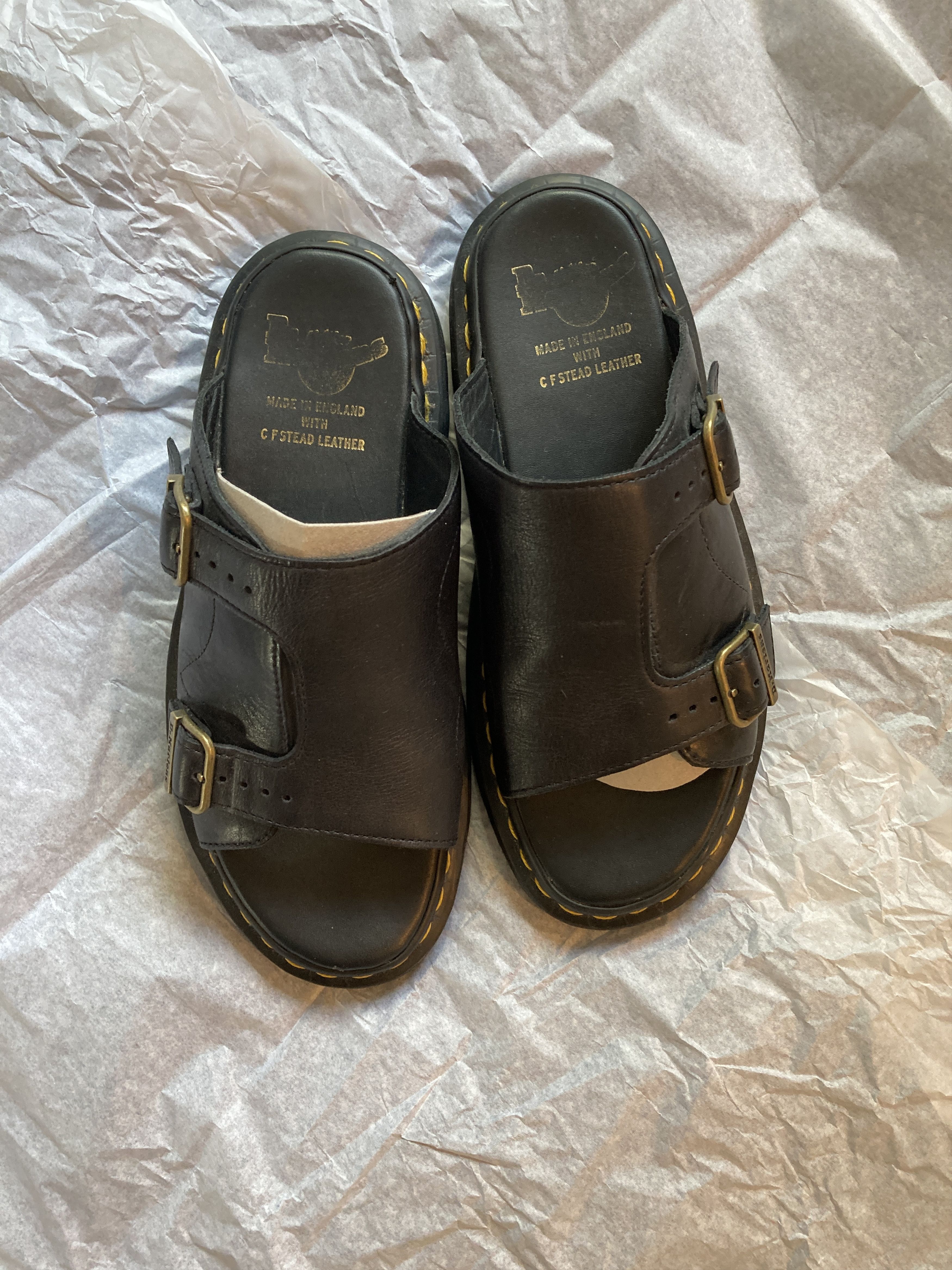 Dr. Martens Dr. Martens Dayne MADE IN ENGLAND Leather Sandals Size US 8 / EU 41 - 6 Thumbnail