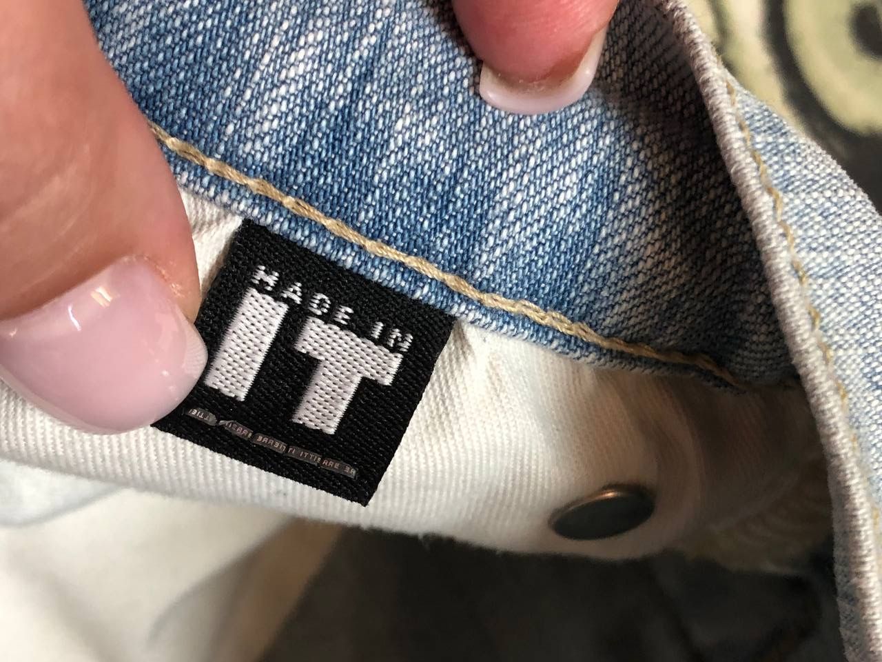 Versace Jeans Couture Luxury Versace Jeans Couture Straight Denim Jeans Size 26 Size 26" / US 2 / IT 38 - 5 Thumbnail