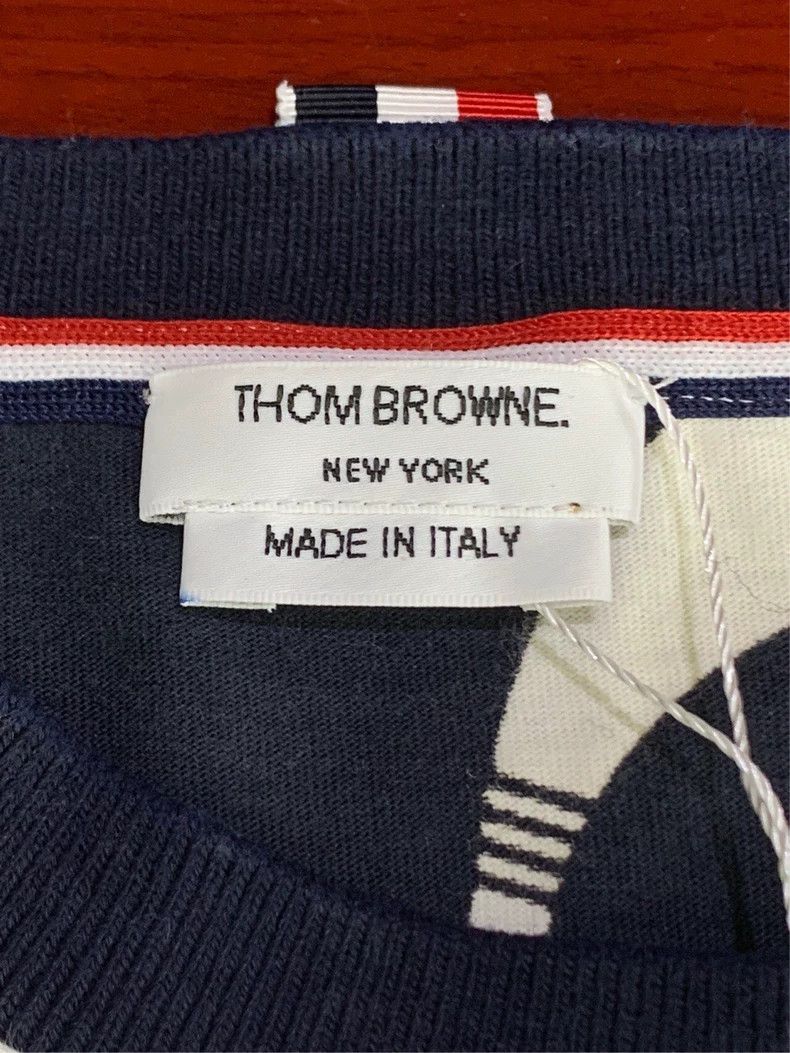Thom Browne Thom Browne Dolphin print short sleeves Size US M / EU 48-50 / 2 - 3 Thumbnail