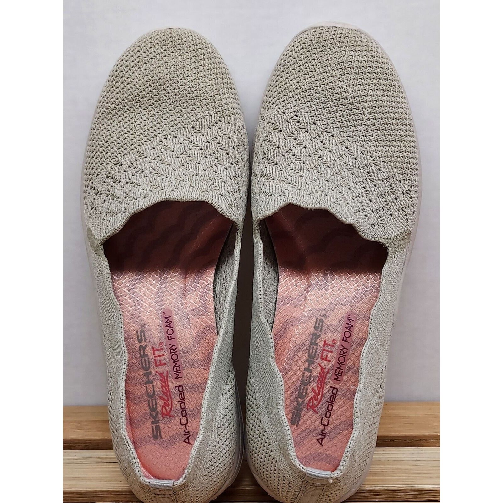 SKECHERS Skechers Womens | Beige | Reggae Fest Slip On Shoes Size 7 Size US 7 / IT 37 - 8 Thumbnail