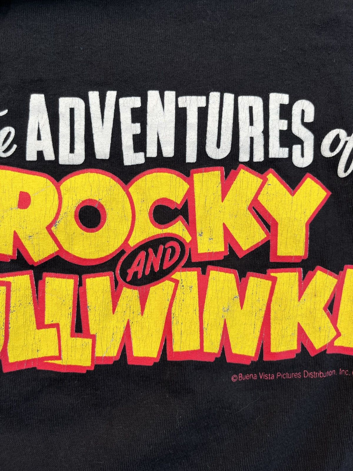 Vintage Vintage 1991 The Adventures of Rocky & Bullwinkle Shirt Size US L / EU 52-54 / 3 - 7 Thumbnail