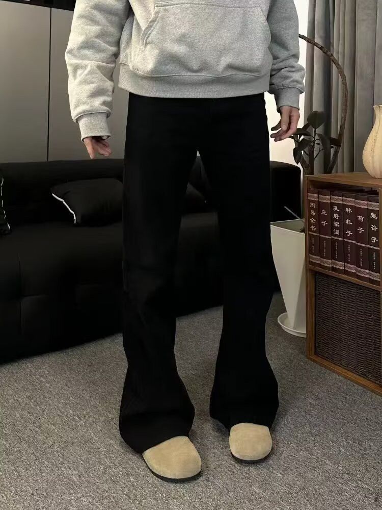Japanese Brand × Jean Retro loose casual micro flared jeans Size US 32 / EU 48 - 5 Thumbnail