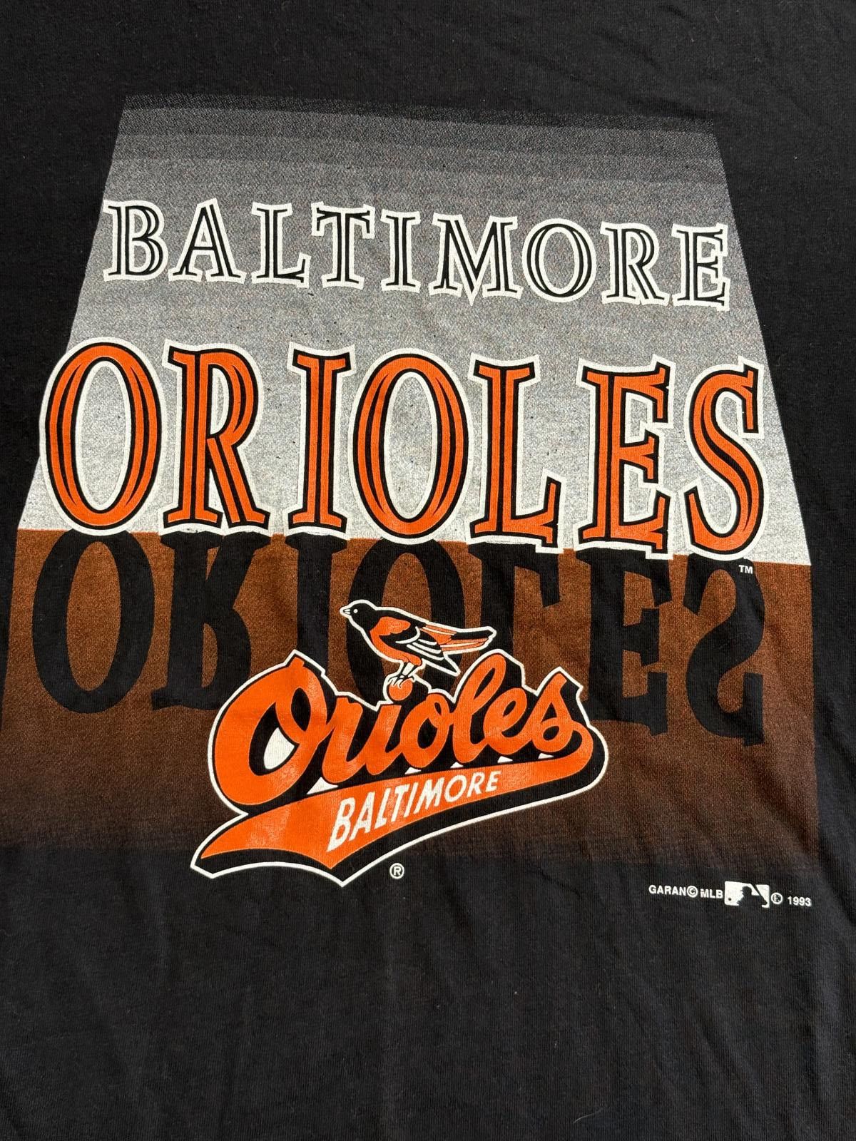 Le Grande Bleu (L.G.B.) Vintage Baltimore Orioles T-shirt 1993 Baseball Garan 2XL Size US XXL / EU 58 / 5 - 4 Thumbnail