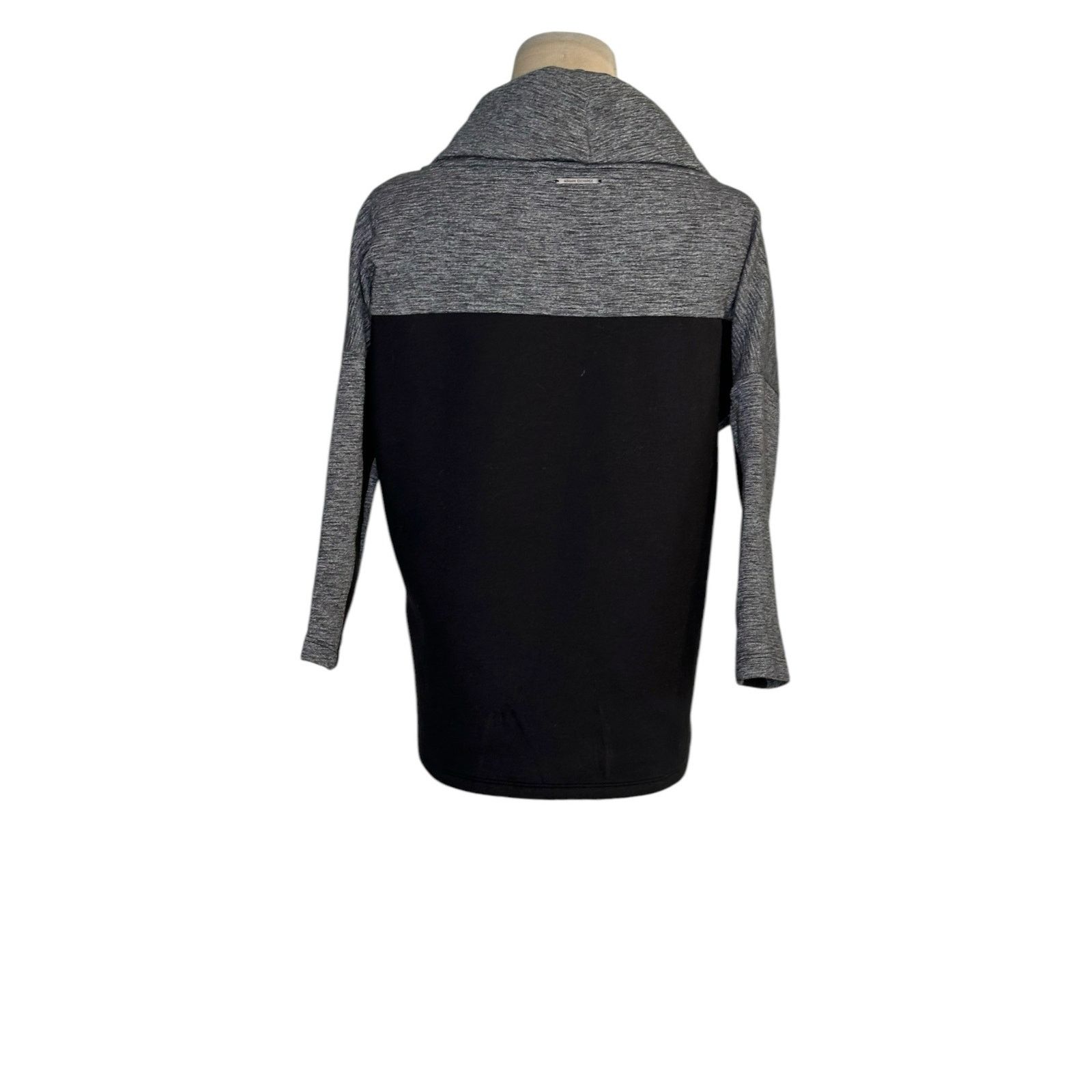 Armani Exchange Armani Exchange gray black cowl neck sweatshirt size Small Size S / US 4 / IT 40 - 7 Thumbnail