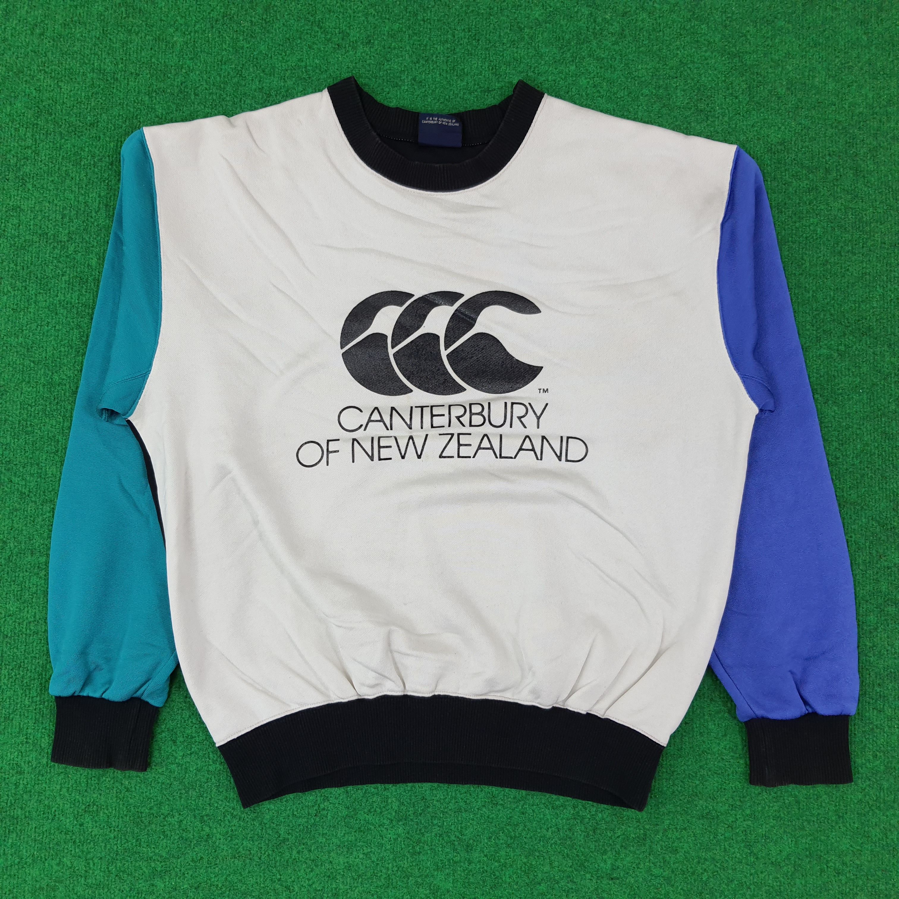 Vinatge Canterbury Color Block Sweatshirt C242N18