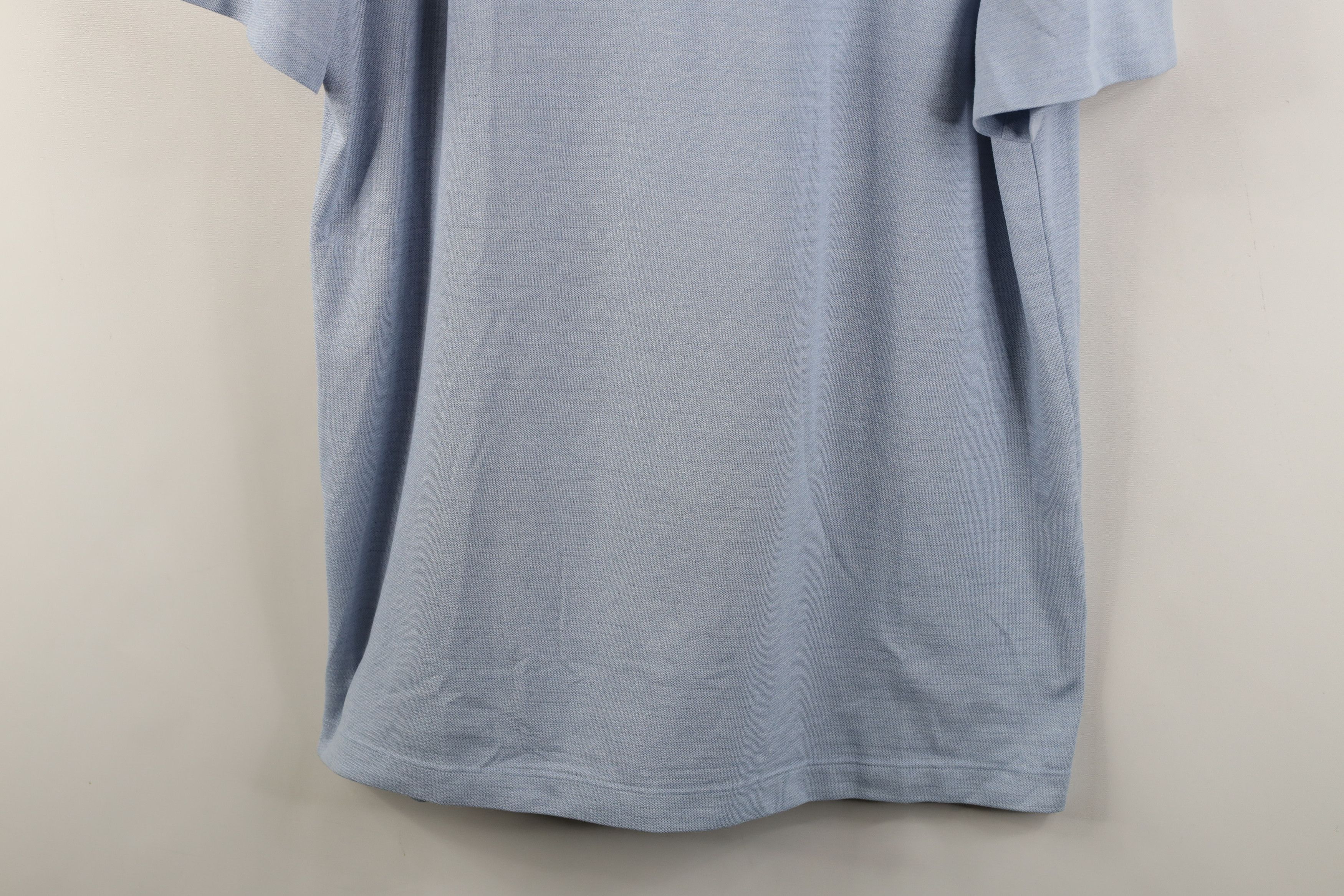 Lululemon Lululemon Tech Striped Knit Collared Golf Polo Shirt Blue Size US XL / EU 56 / 4 - 3 Thumbnail