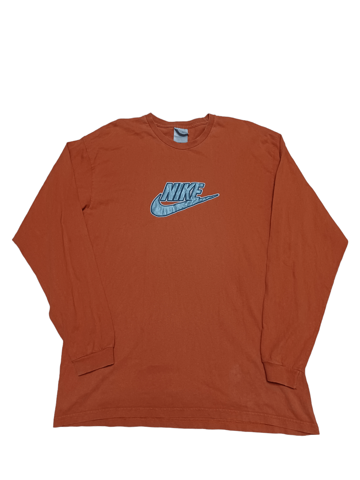Nike NIKE VINTAGE SILVER BIGLOGO LONGSLEEVE TEE SWEATSHIRT Size US L / EU 52-54 / 3 - 1 Thumbnail