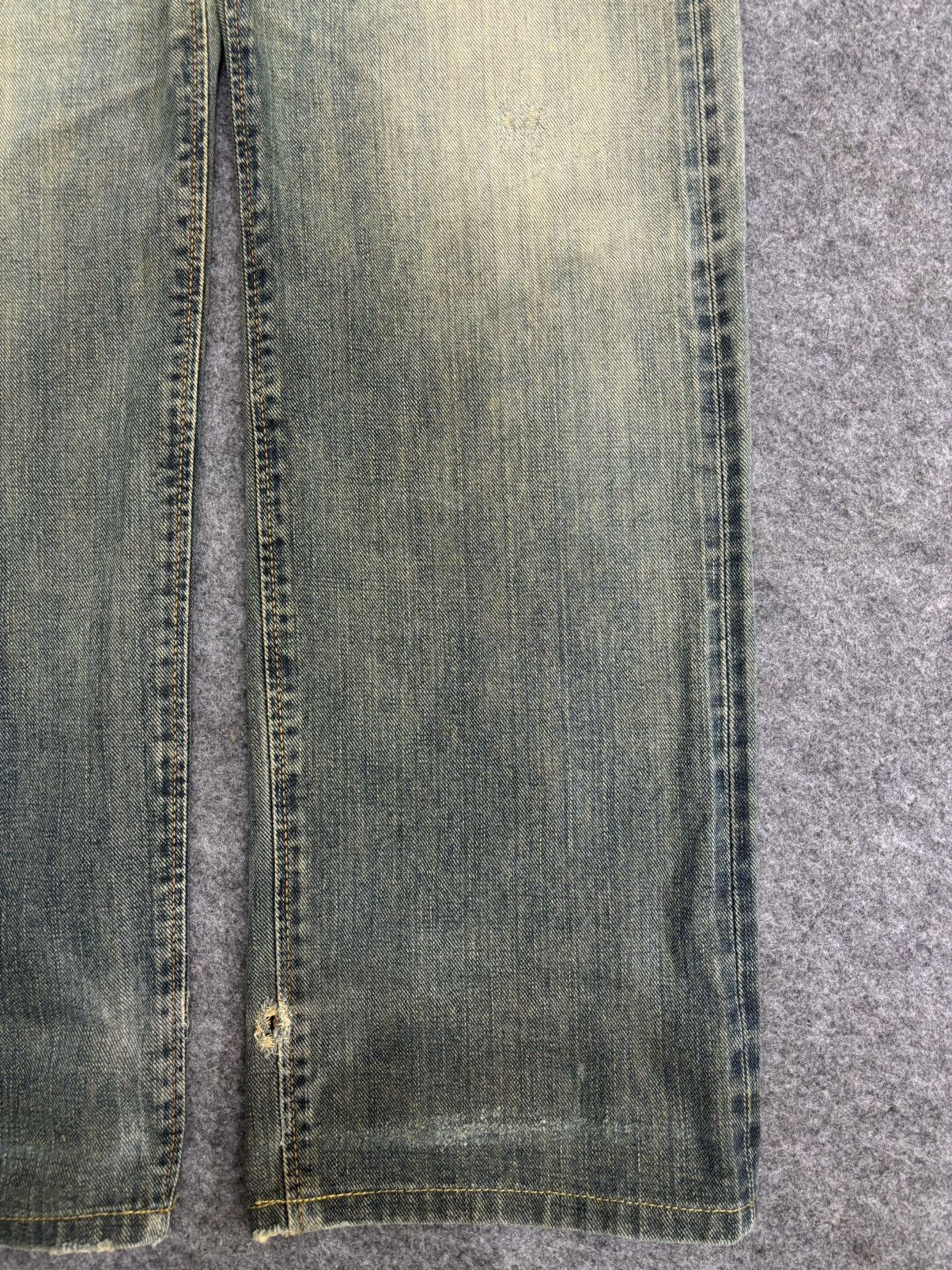 Edwin 💥Rare Selvedge💥Vintage Edwin 505X Yellow Selvedge Denim F578 Size US 29 - 7 Thumbnail