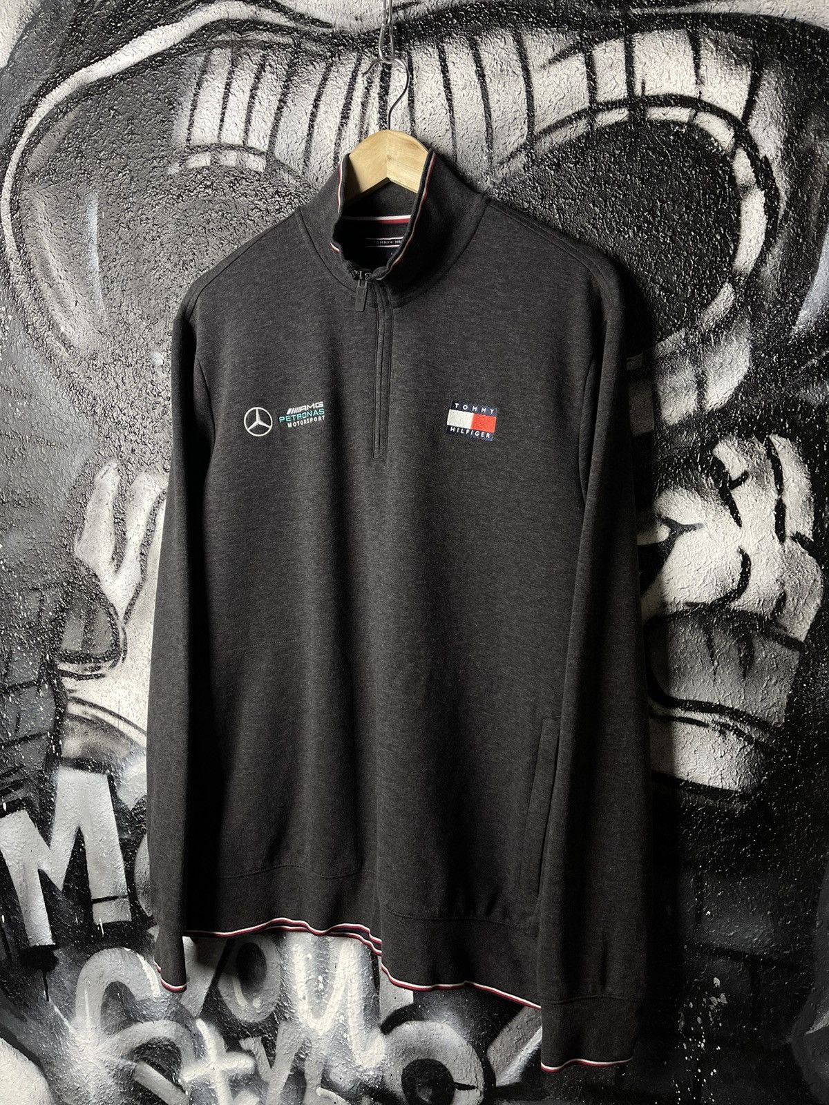 Mercedes-Benz × Tommy Hilfiger Tommy Hilfiger Petronas Racing Half Zip Sweat Men’s Size L Size US L / EU 52-54 / 3 - 1 Thumbnail