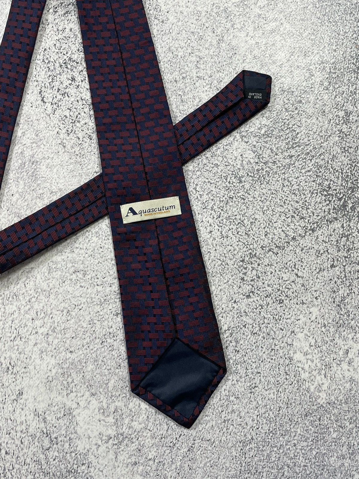 Aquascutum Aquascutum Silk Tie Size ONE SIZE - 7 Thumbnail