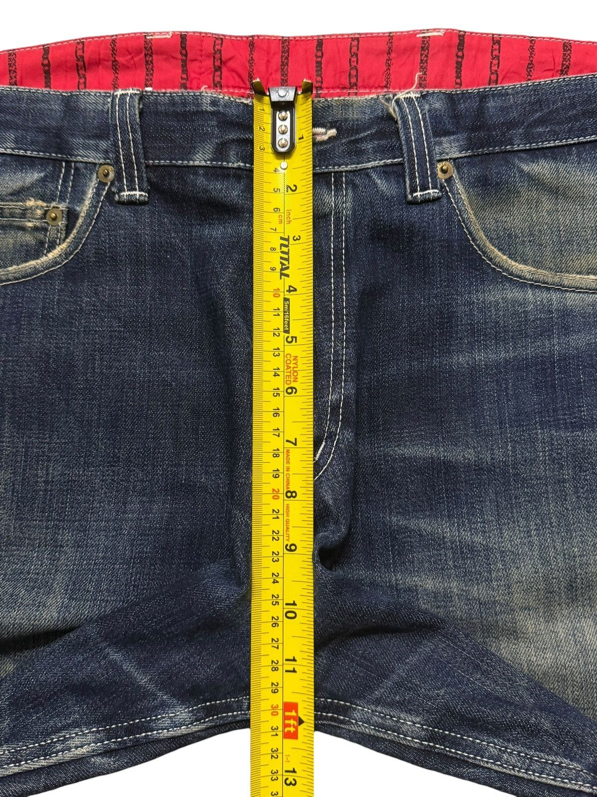 PHENOMENON Vintage 90s Japan Phenomenon Faded Whisker Distress Wide Leg Size US 36 / EU 52 - 14 Thumbnail