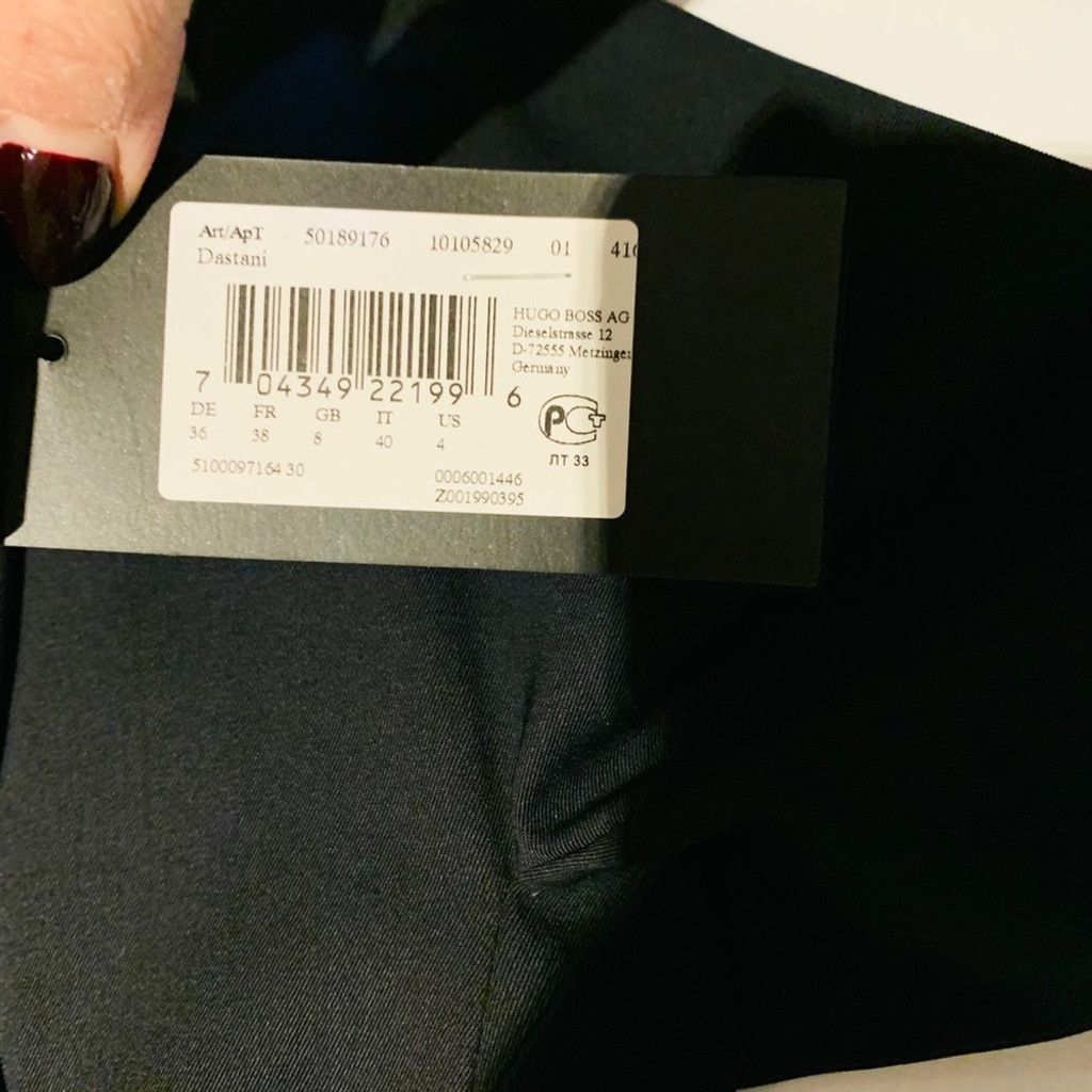 Hugo Boss Authentic Hugo Boss BN black dress size 4 Size S / US 4 / IT 40 - 8 Thumbnail