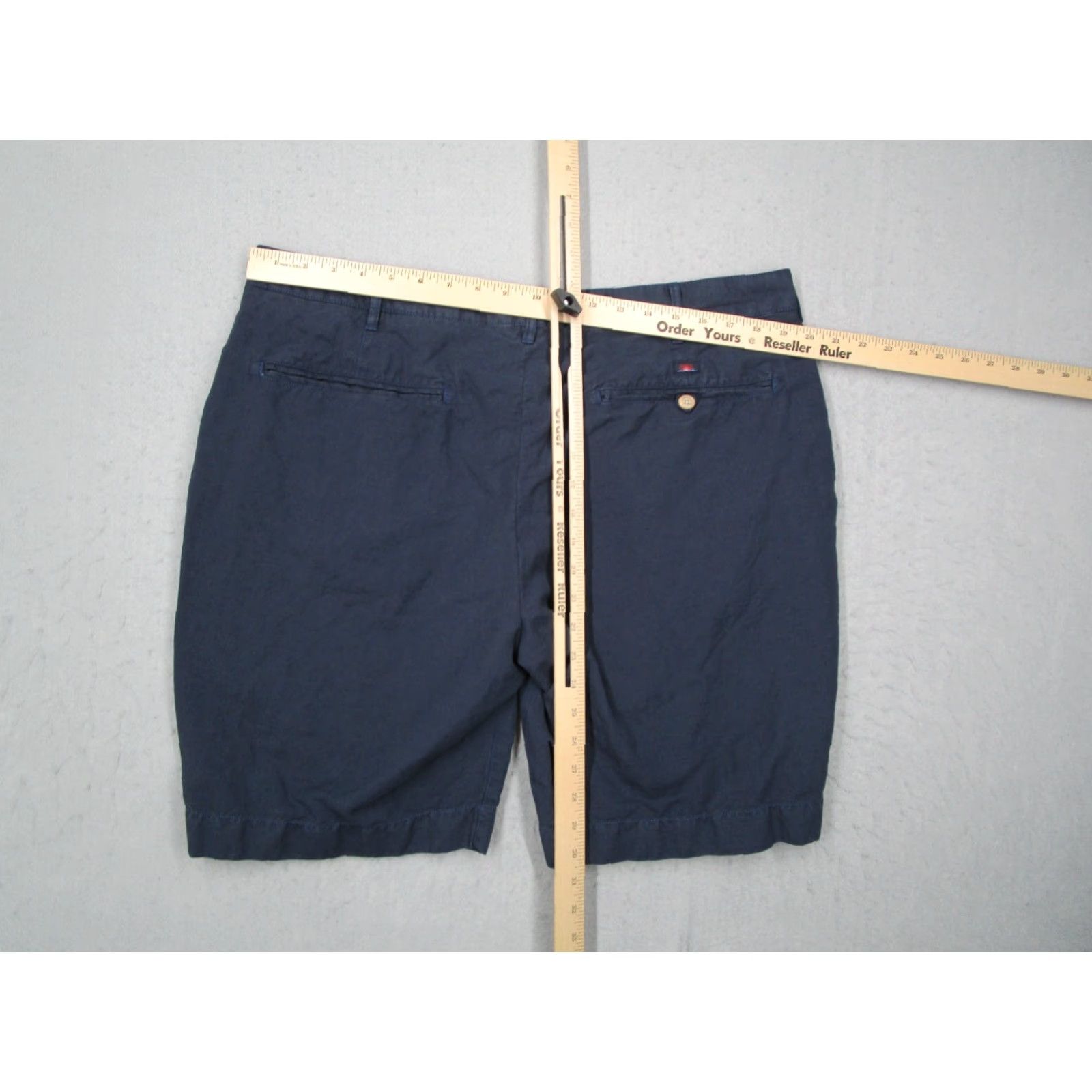 Faherty VINTAGE Faherty Men's Shorts 38 Blue Malibu Chino Linen Blend 9" Casual Beach Golf Size US 38 / EU 54 - 7 Thumbnail