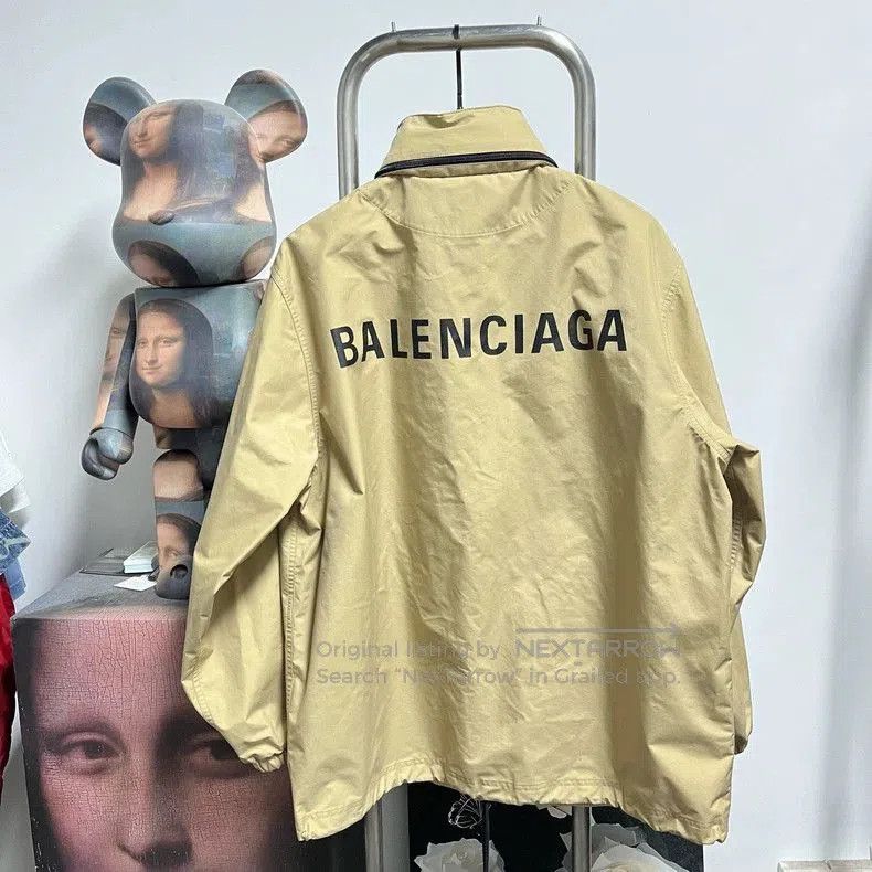 Balenciaga Balenciaga Back Logo Windbreaker. Size US XS / EU 42 / 0 - 2 Thumbnail