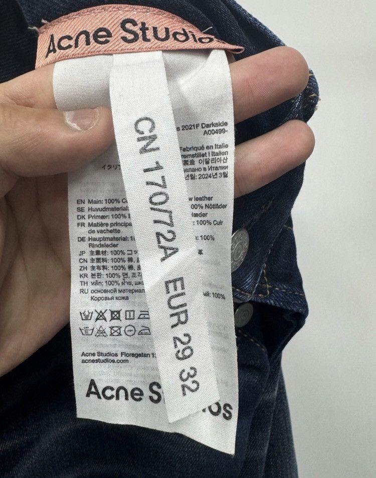 Acne Studios Acne studios Blue and black mud jeans 2412-Nextarrow Size US 29 - 8 Thumbnail