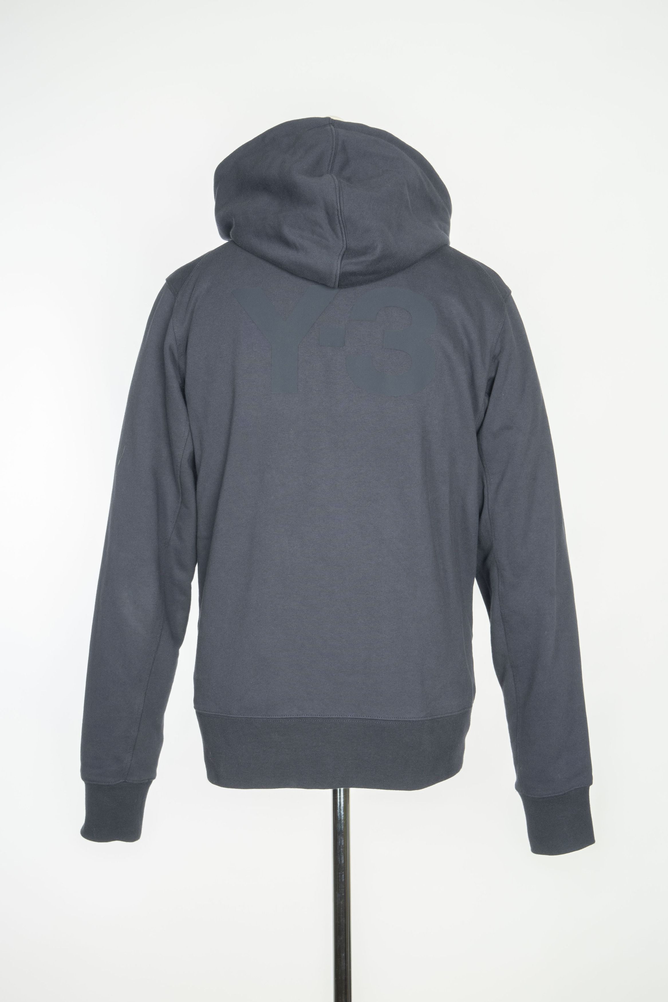 Yohji Yamamoto Y-3 Yohji Yamamoto Adidas Men's Navy Blue Zip Hoodie Size US M / EU 48-50 / 2 - 4 Thumbnail