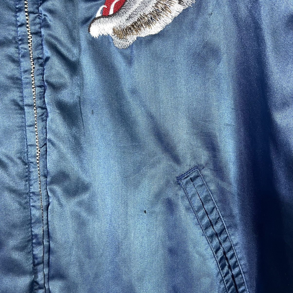 Japanese Brand × Vintage Japan Sukajan Souvenir Tiger 50s Design Zipper Jacket Size US M / EU 48-50 / 2 - 4 Thumbnail