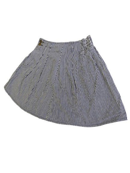Japanese Brand Vintage Coquette Hickory Mini Skirts Japanese Brand Size 27" / US 4 / IT 40 - 3 Thumbnail