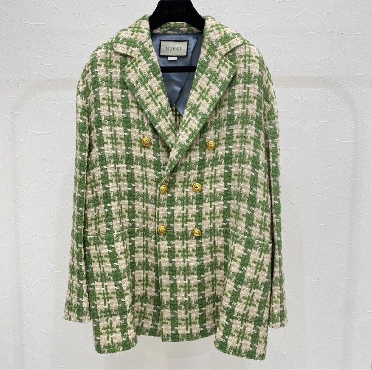 Gucci GUCCI tweed jacket 48 Size 48R - 1 Thumbnail
