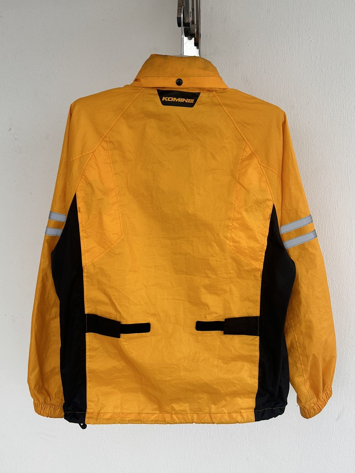 Japanese Brand Komine windbreaker vintage yellow Size US M / EU 48-50 / 2 - 2 Thumbnail