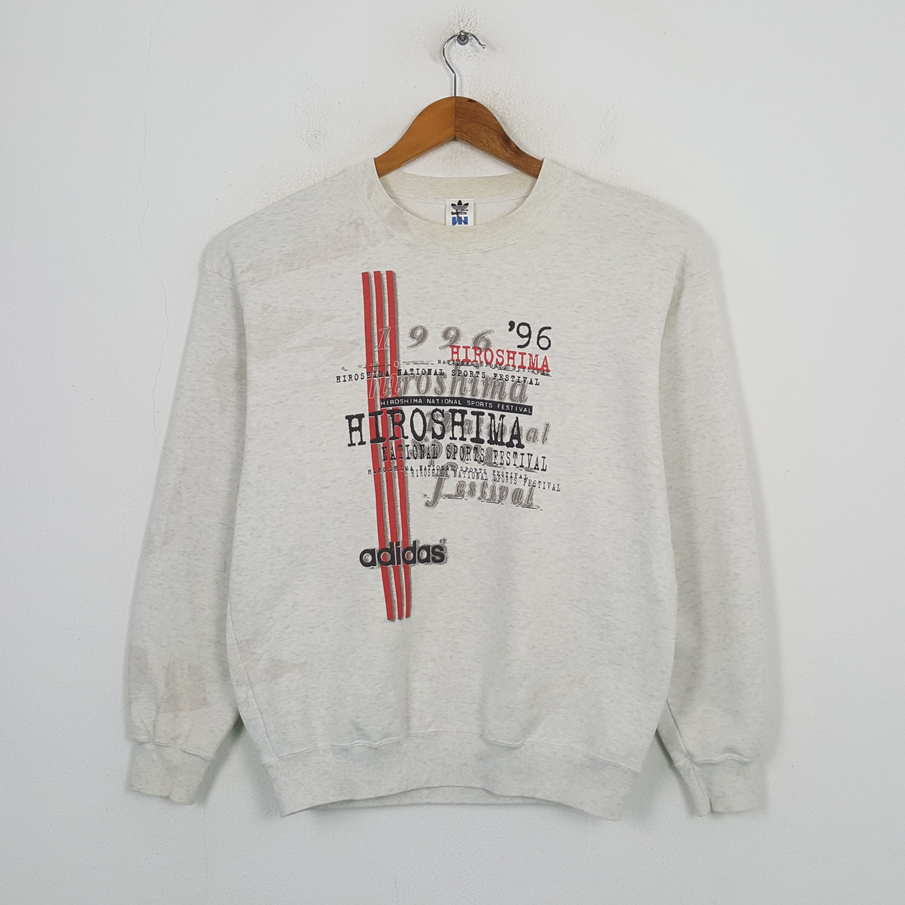 Adidas Vintage 96 Hiroshima Sport Festival Sweatshirt C302N16 Size US M / EU 48-50 / 2 - 1 Thumbnail
