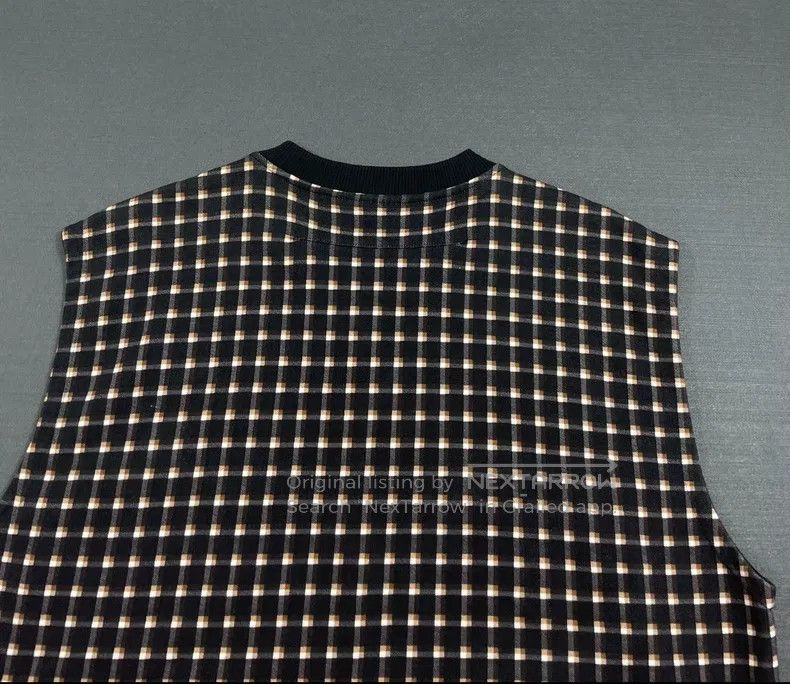 Givenchy Givenchy GVC Plaid Print Sleeveless Hoodie Vest Size US L / EU 52-54 / 3 - 5 Thumbnail