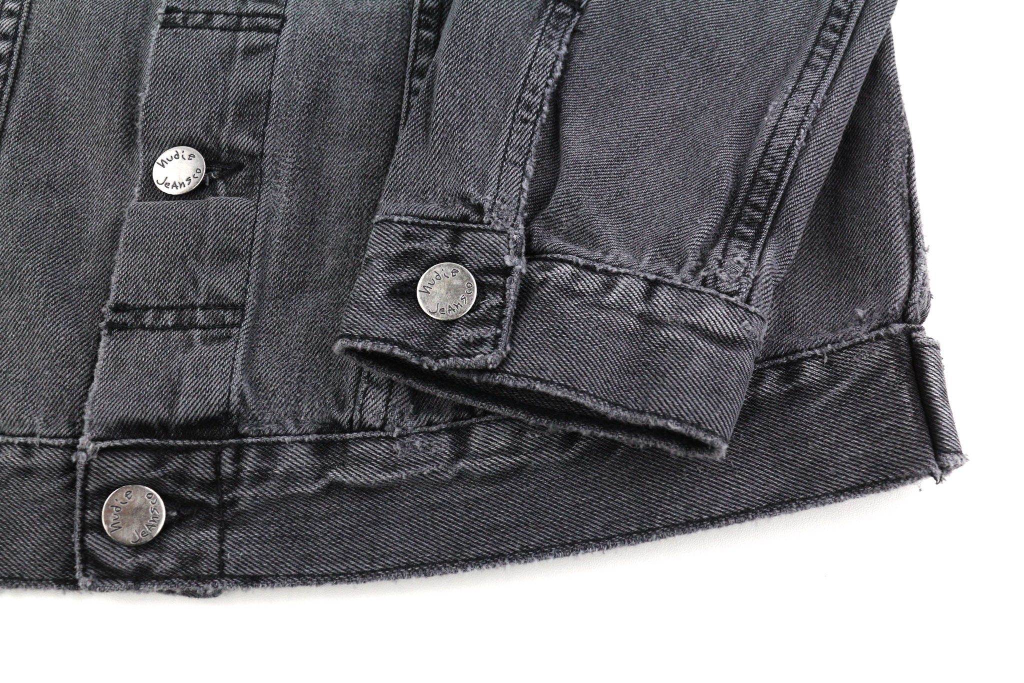Nudie Jeans BILLY S Desolation Grey Polo Patch Pockets Jacket 82466 Size US S / EU 44-46 / 1 - 5 Thumbnail