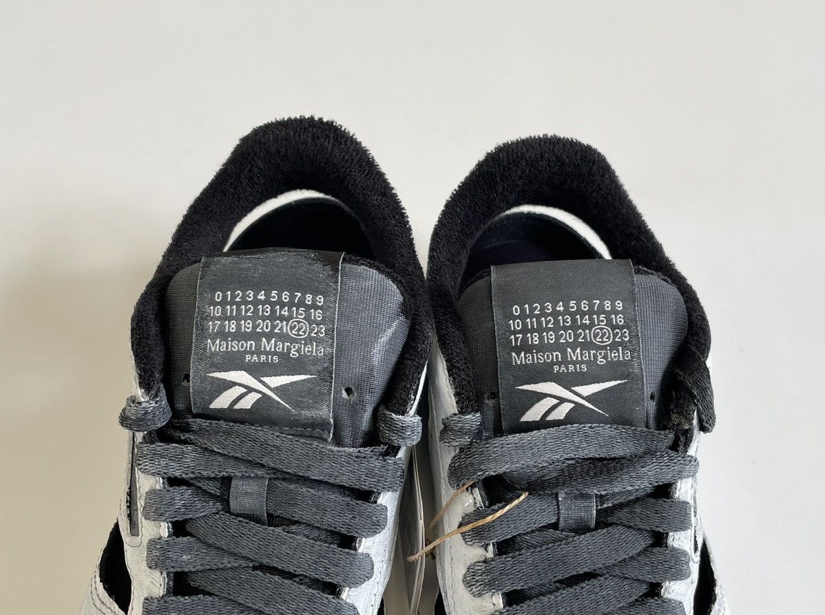 Maison Margiela × Reebok ‘Project 0 CL’ Painted Tabi Sneakers Size US 9 / IT 39 - 11 Thumbnail