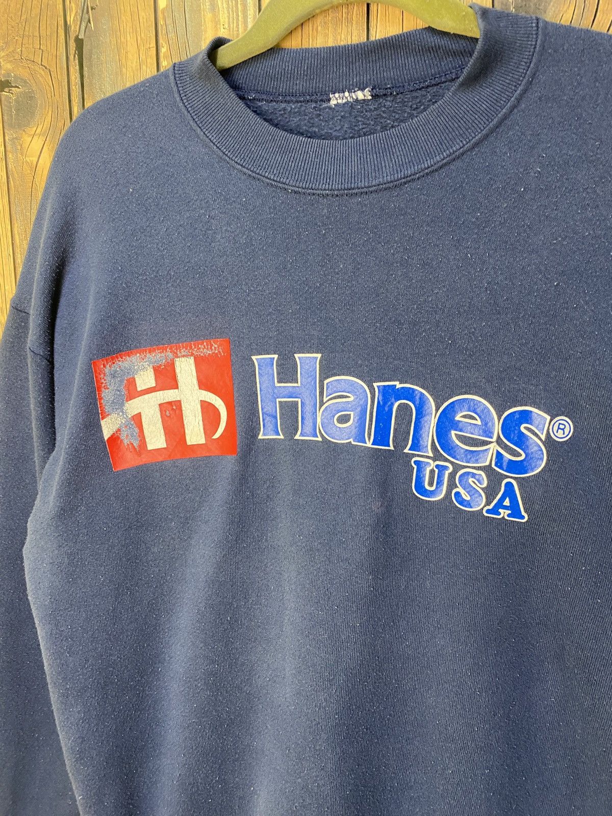Hanes × Vintage Vintage hanes crewneck sweatshirt Size US M / EU 48-50 / 2 - 8 Thumbnail