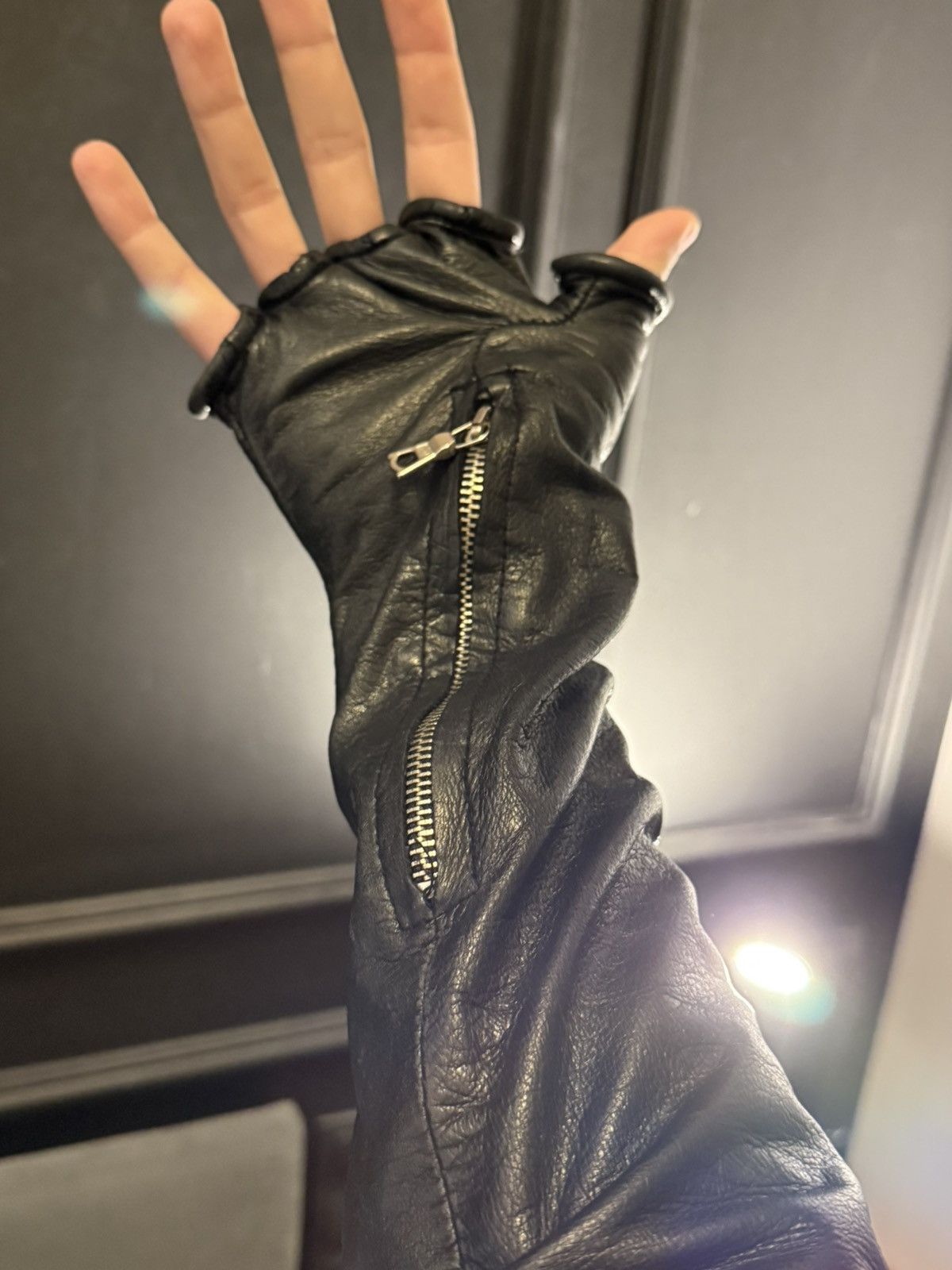 Japanese Brand Carol christian poell inspired leather jacket ccp guidi Size US M / EU 48-50 / 2 - 6 Thumbnail