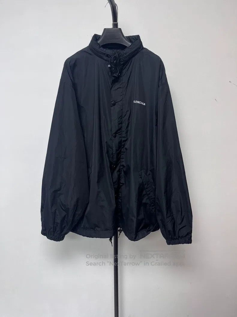 Balenciaga Balenciaga Letter Pattern Loose Collar Long Sleeve Logo Ja Size US XS / EU 42 / 0 - 2 Thumbnail