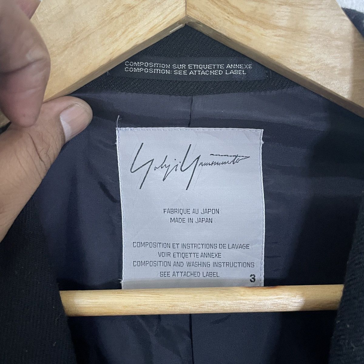Yohji Yamamoto Yohji Yamamoto Luxury Coat Jacket Size US S / EU 44-46 / 1 - 8 Thumbnail