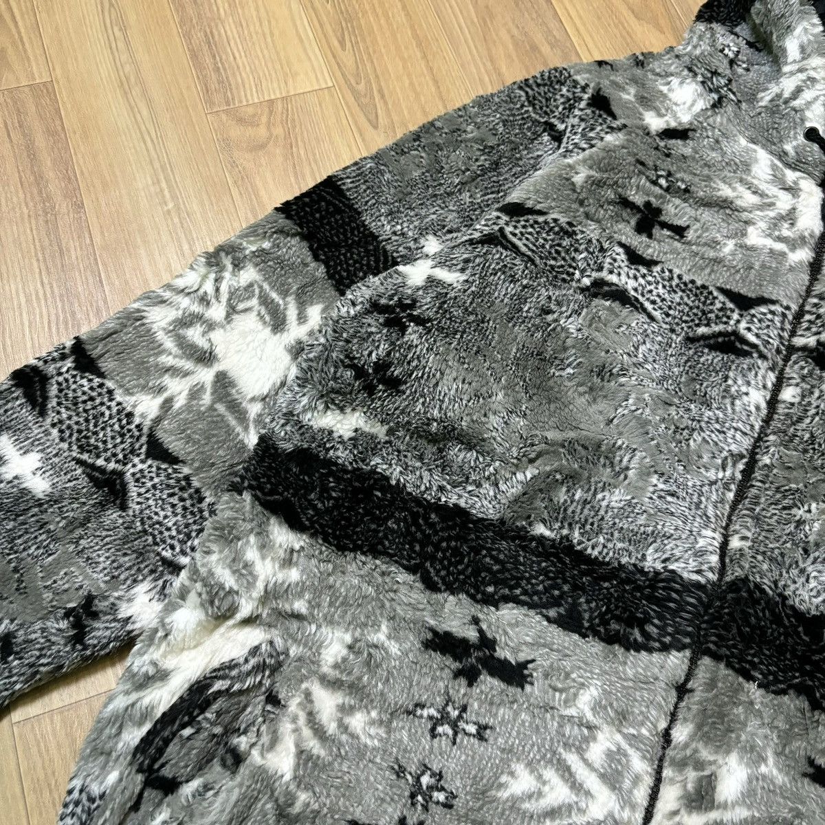 If Six Was Nine × Le Grande Bleu (L.G.B.) Vintage Piko Fur jacket IfSixWasNine LGB Style Size US XL / EU 56 / 4 - 7 Thumbnail