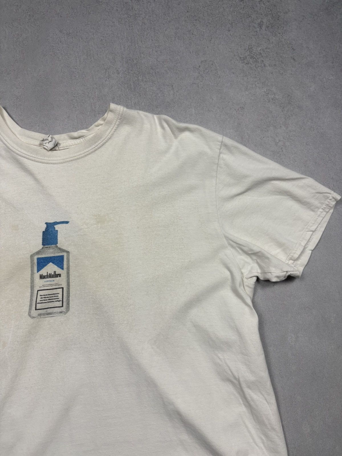 Marlboro Marlboro MachMalbro Sanitizer Graphic T-Shirt Vintage 00s XL Size US XL / EU 56 / 4 - 10 Thumbnail