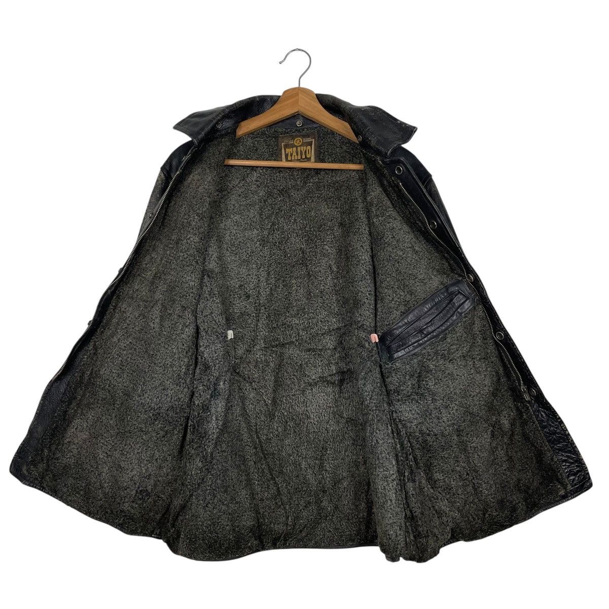 Japanese Brand Taiyo Tokyo Made Leather Jacket Size US S / EU 44-46 / 1 - 11 Thumbnail