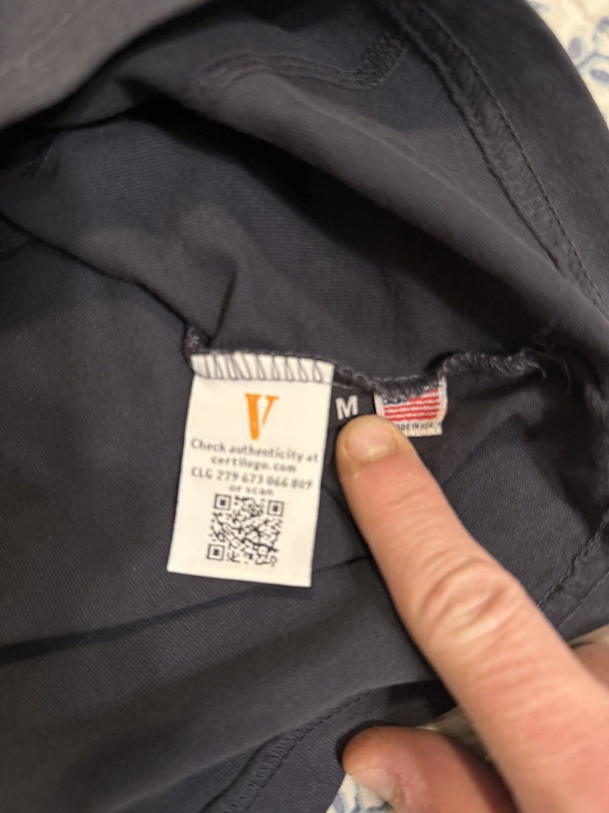 Vlone VLONE Definition of a Rider tee size MD Size US M / EU 48-50 / 2 - 4 Thumbnail