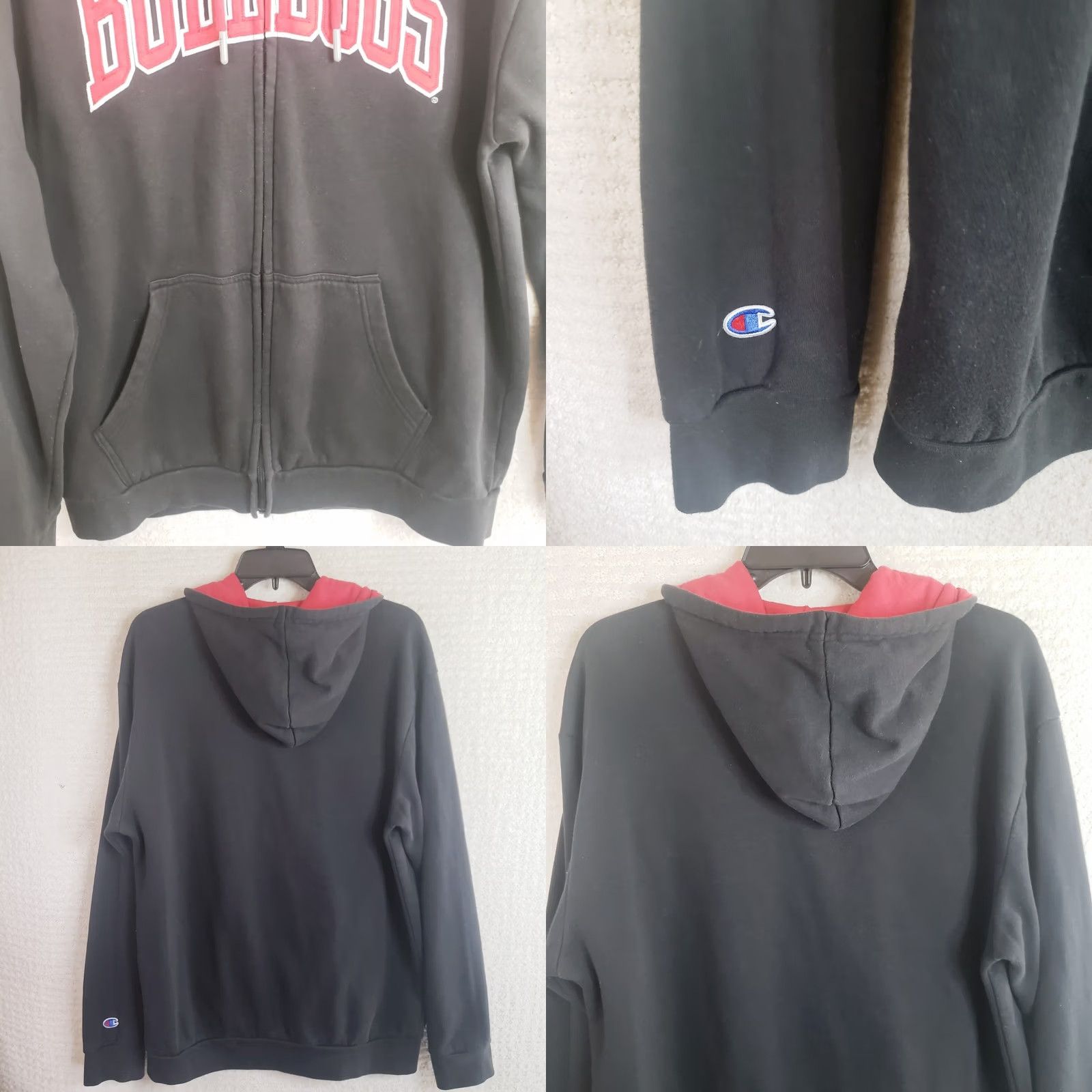 Champion Champion Georgia Bulldogs Hoodie Pullover Black Men's L College Size US L / EU 52-54 / 3 - 8 Thumbnail