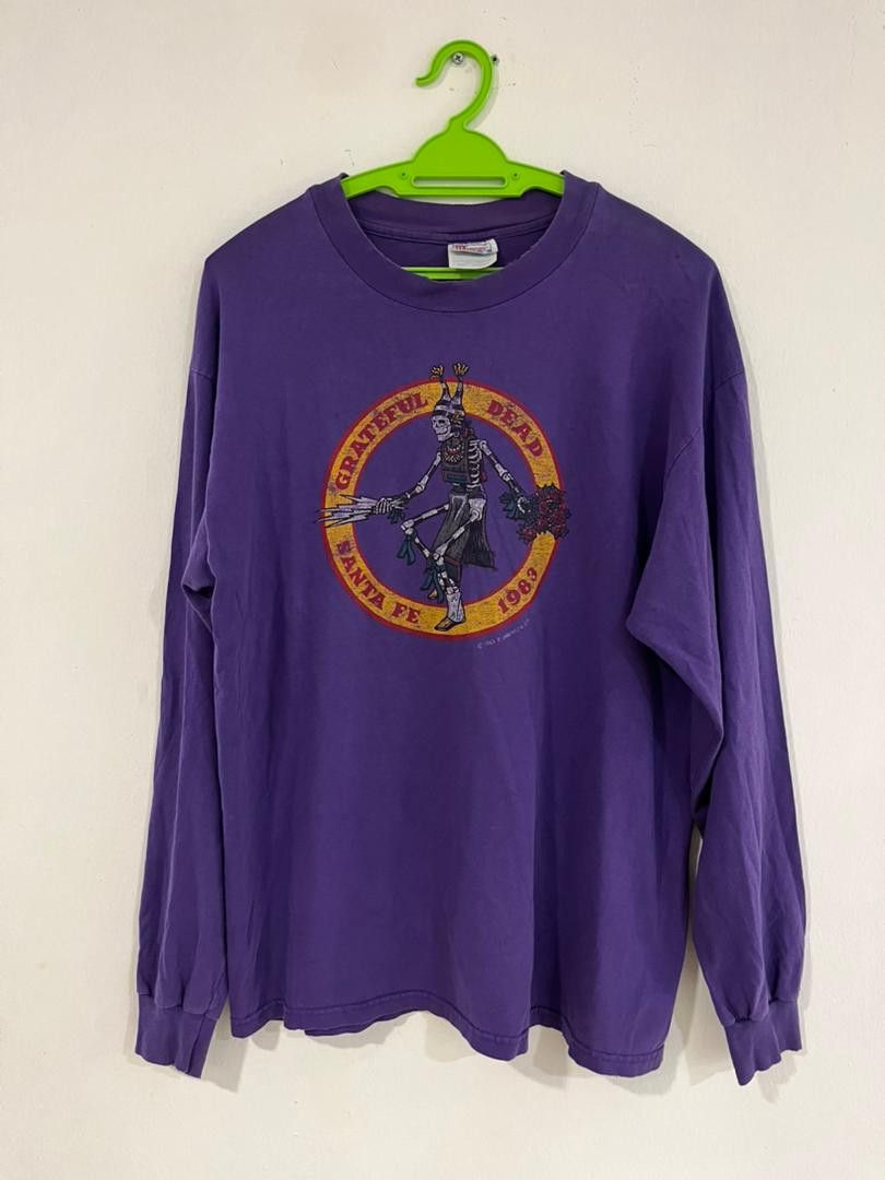 Band Tees × Vintage Vintage 90s Gradeful Dead Band Music Long Sleeve Shirt Size US L / EU 52-54 / 3 - 1 Thumbnail