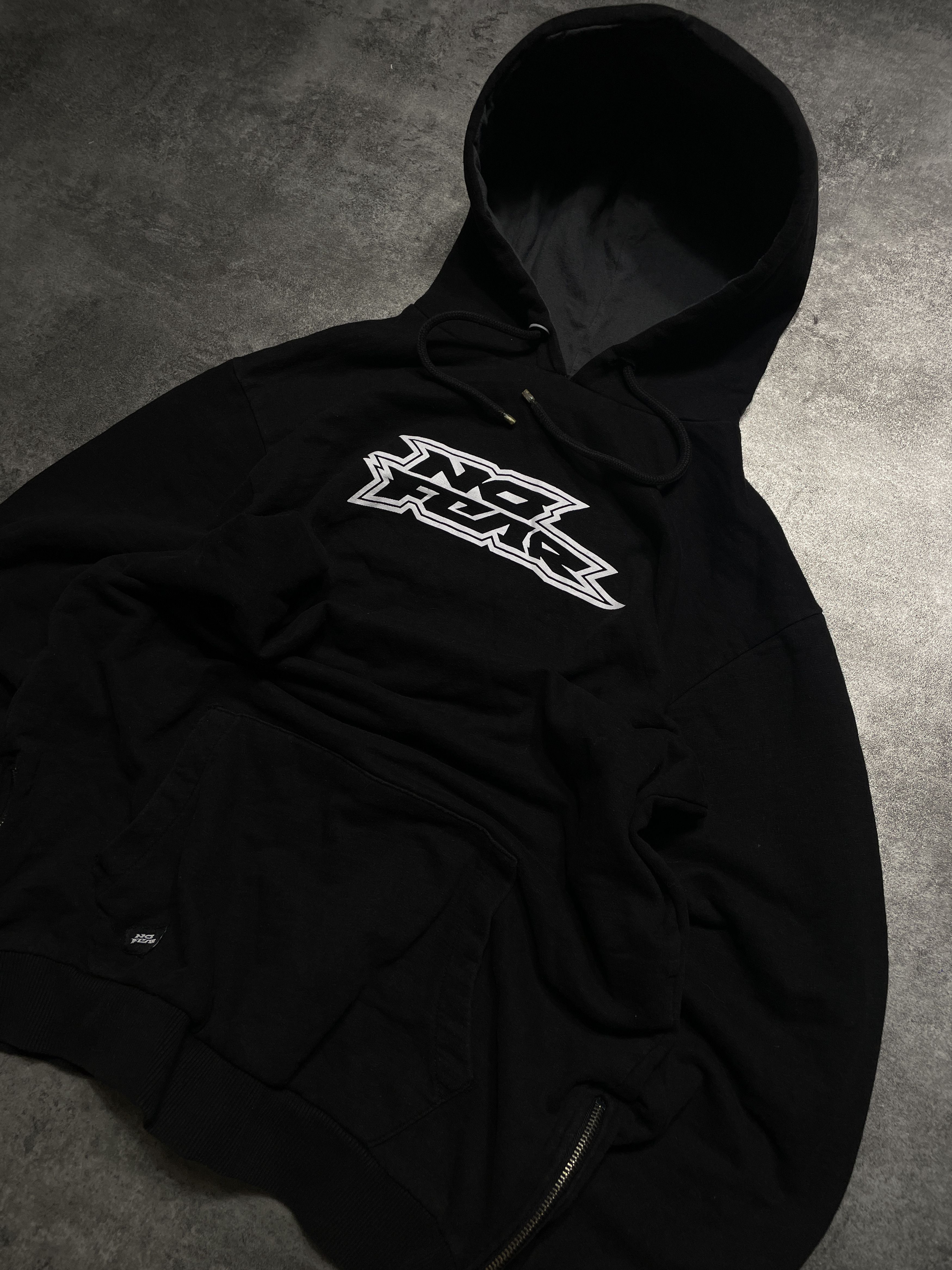 No Fear No Fear Vintage Y2K Hoodie Big Logo Size US M / EU 48-50 / 2 - 2 Thumbnail