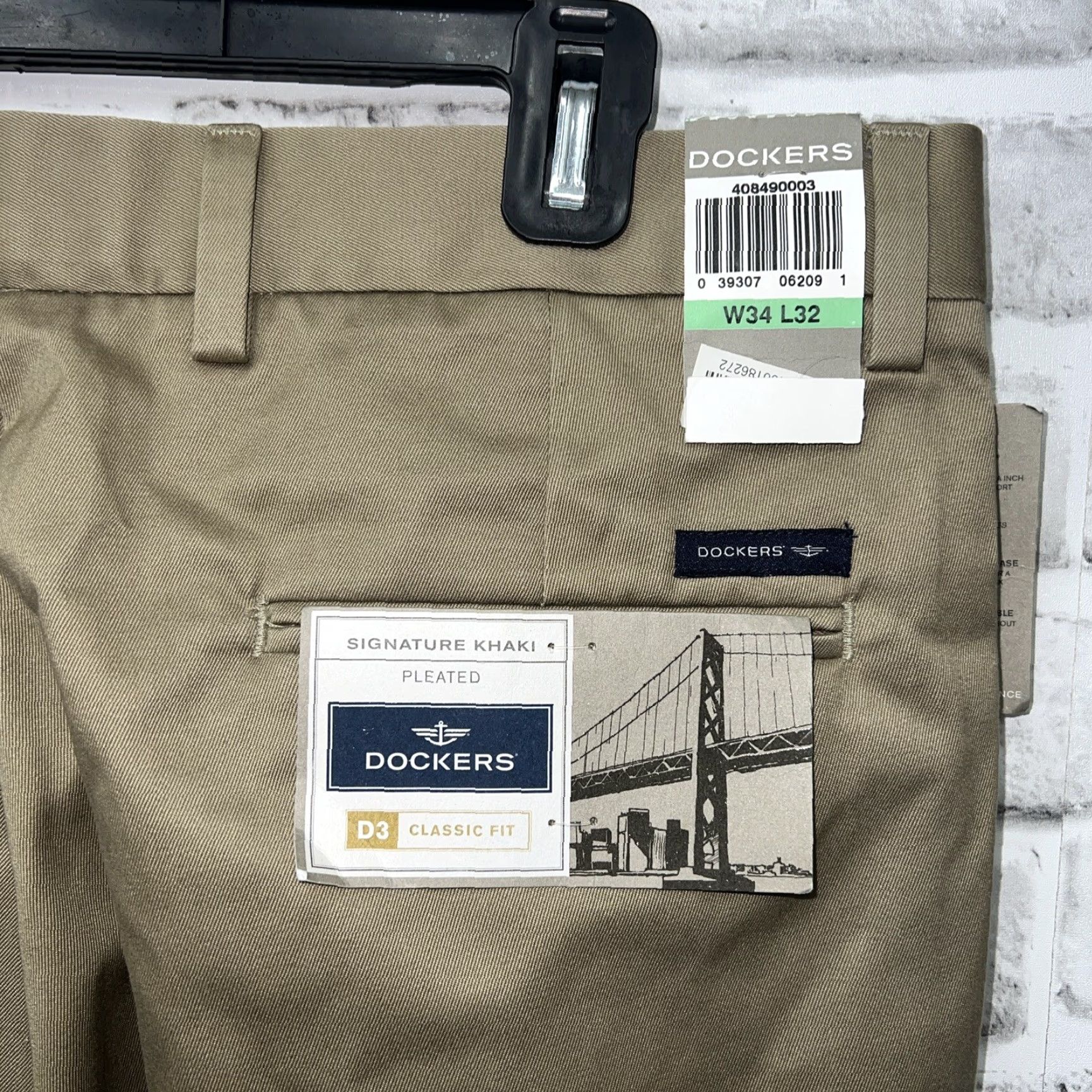 Dockers DOCKERS Signature Khaki Pants Size US 32 / EU 48 - 3 Thumbnail