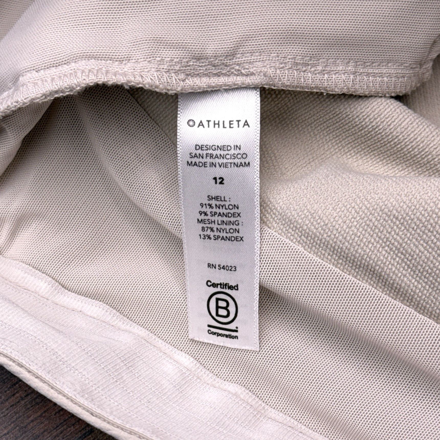Athleta Athleta Wander Stash Skinny Pants Womens 12 Tan Mid Rise Stretch Size 34" / US 12 / IT 48 - 5 Thumbnail