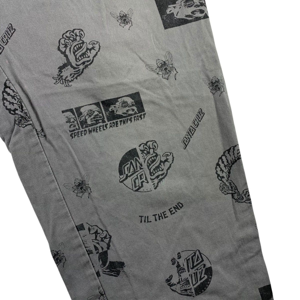 Santa Cruz Skateboards SANTA CRUZ skateboard full print pants Size US 30 / EU 46 - 9 Thumbnail