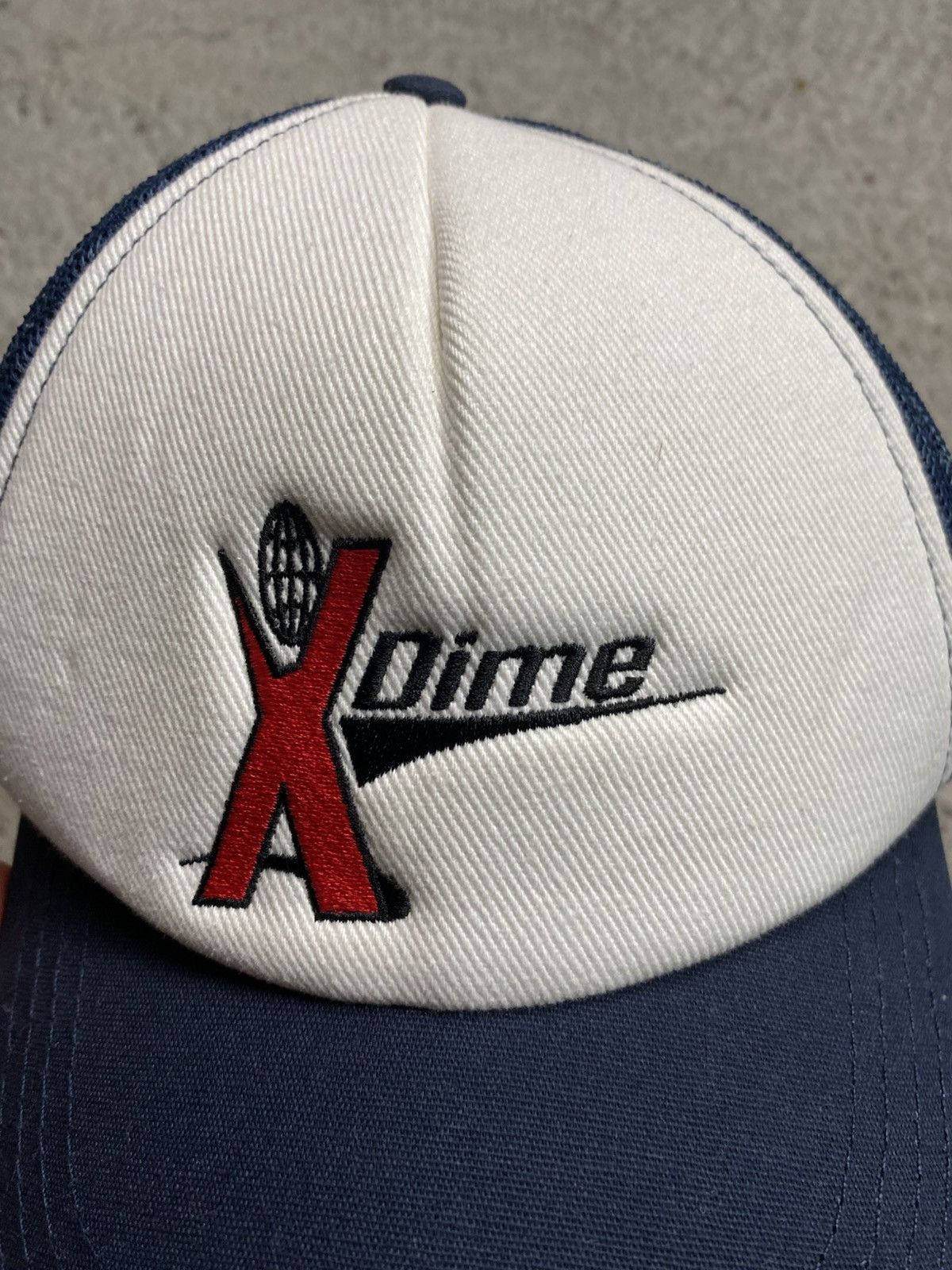 Dime Dime streetwear cap navy Stussy supreme hat Size ONE SIZE - 3 Thumbnail