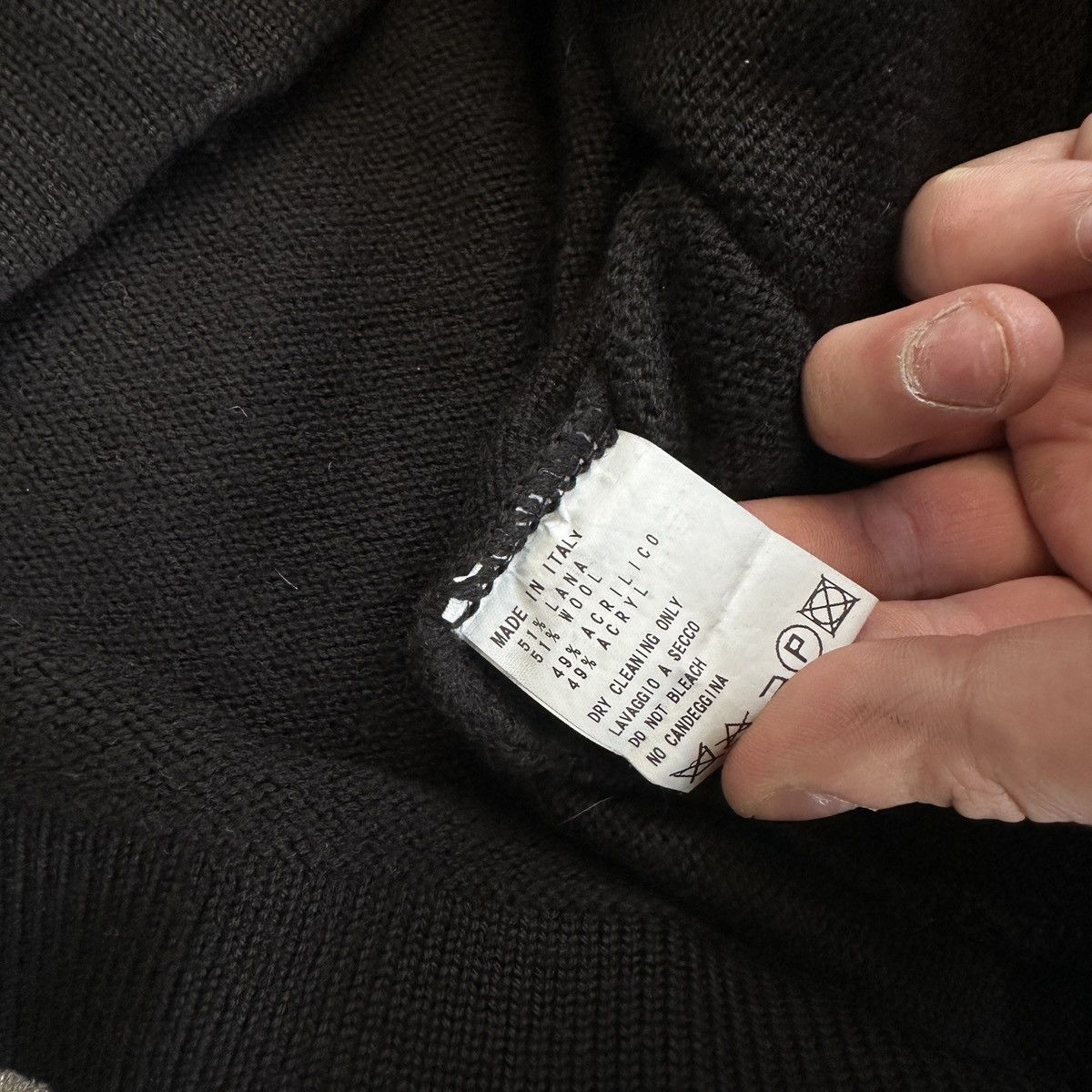 Dirk Bikkembergs Dirk Bikkembergs Wool Hoodie Size S / US 4 / IT 40 - 6 Thumbnail