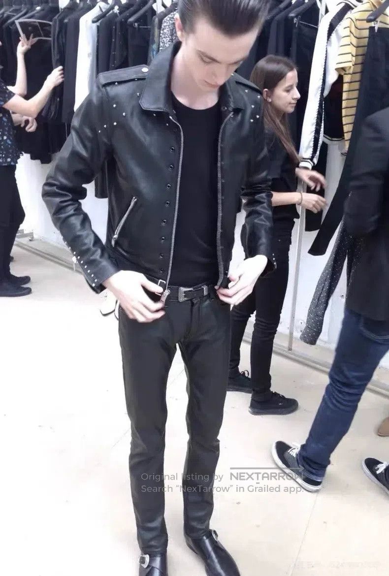 Saint Laurent Paris Saint Laurent Paris Collectible Leather Jacket Size US S / EU 44-46 / 1 - 3 Thumbnail