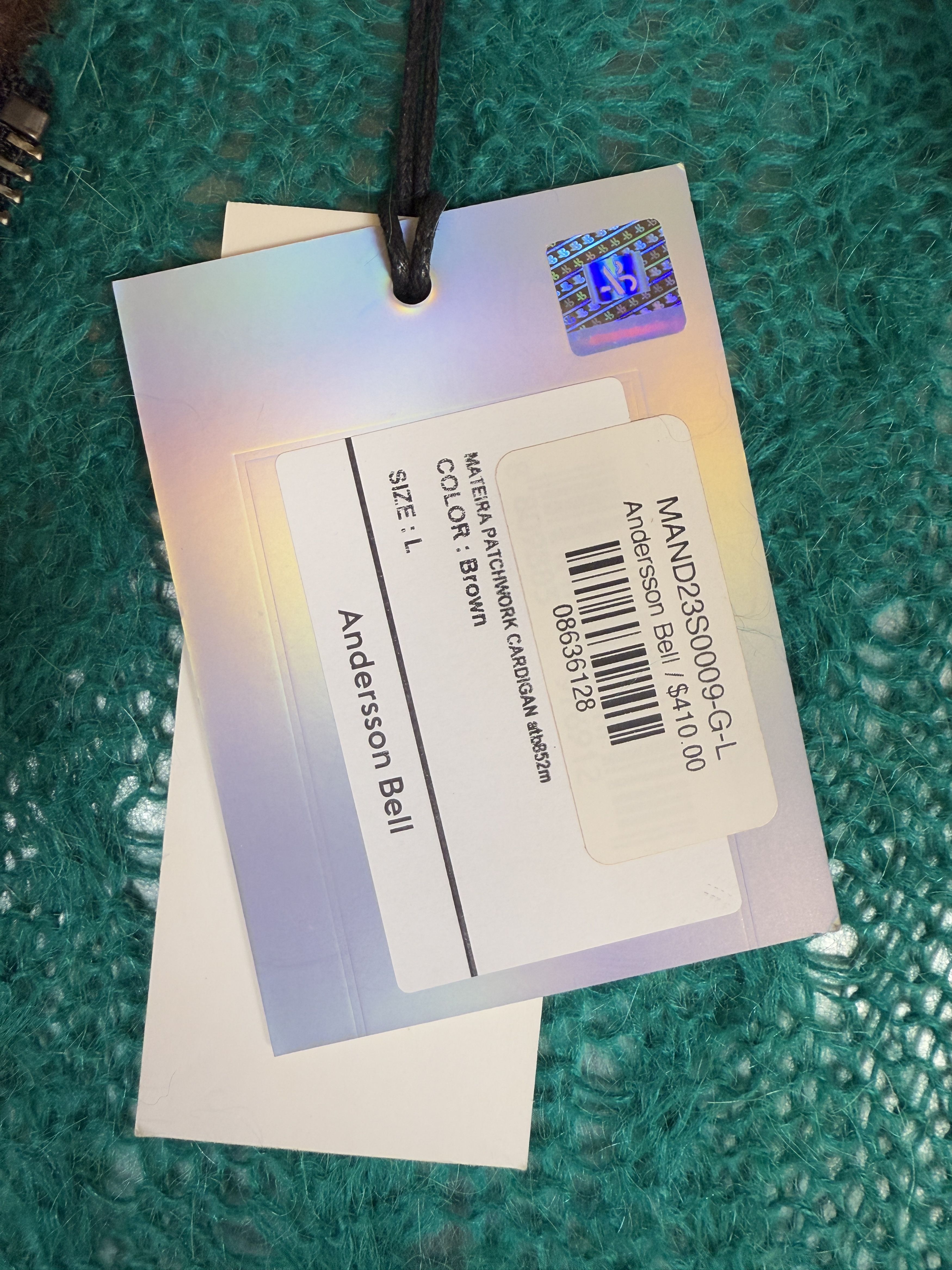 Andersson Bell $410 NWT Andersson Bell Mateira Patchwork Cardigan Size US L / EU 52-54 / 3 - 8 Thumbnail