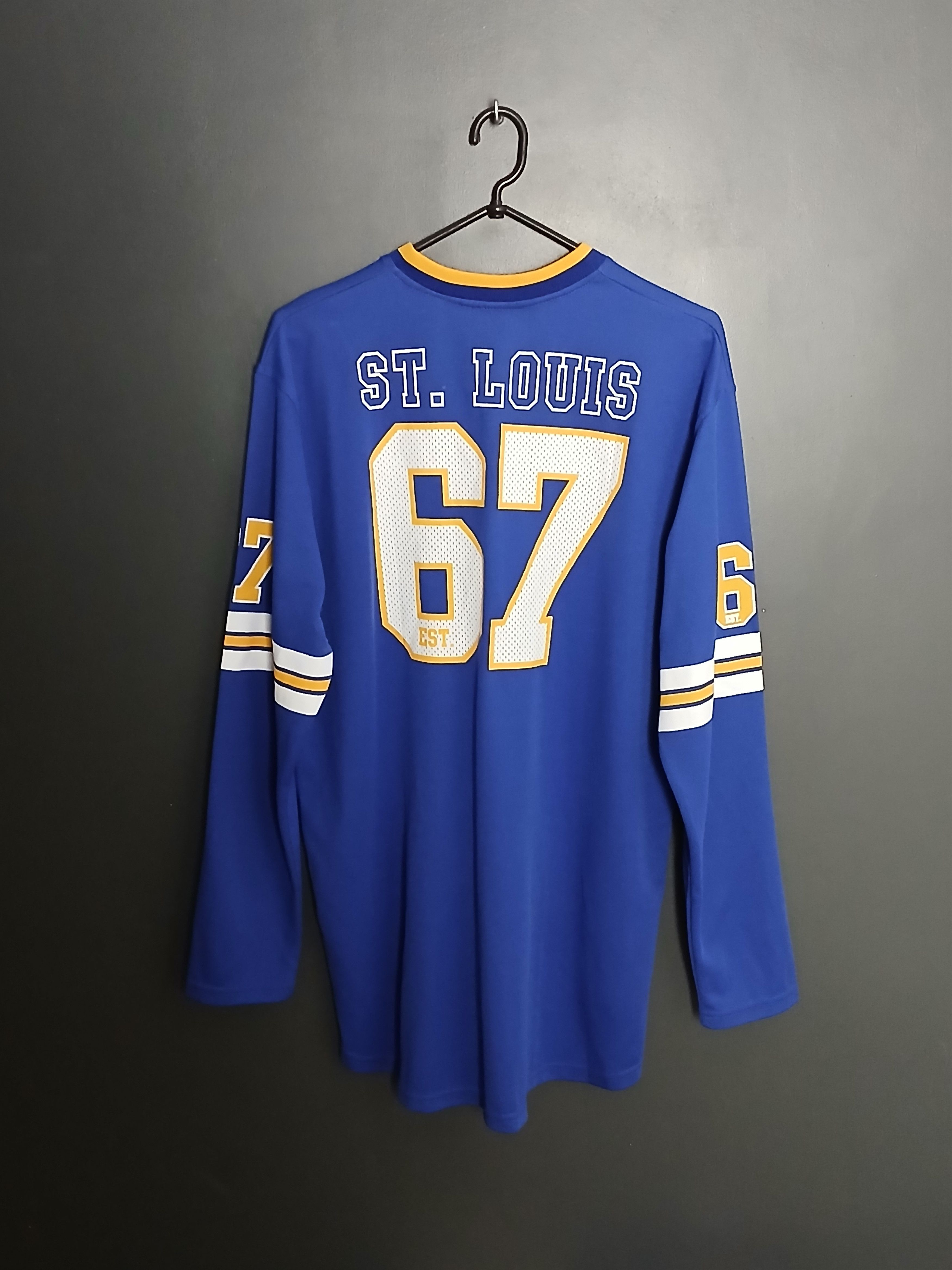 NHL NHL St. Louis Blues Hockey Long Sleeve T-Shirt Size US M / EU 48-50 / 2 - 2 Thumbnail
